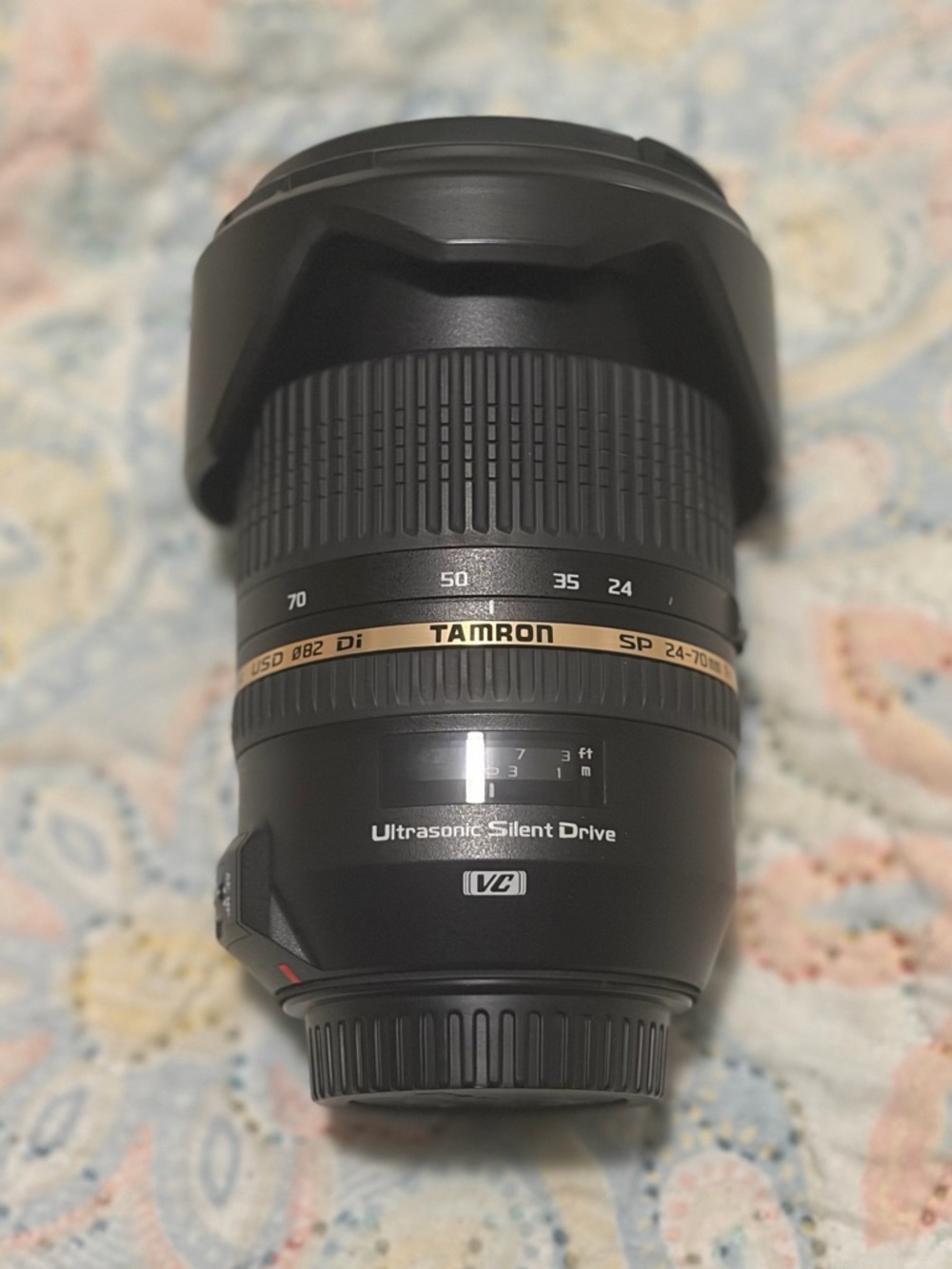 Tamron 24-70mm f/2.8 Di VC SP Zoom Lens — Black